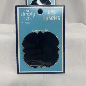 New Simply Southern Tote Bag Charm Black fits Bogg Bag Can be Monogramed